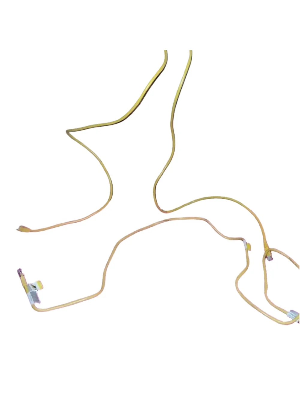 2 Six ft Yellow Ethernet Cable RJ-45 to RJ-45 Modem Router Network Cord 312-100